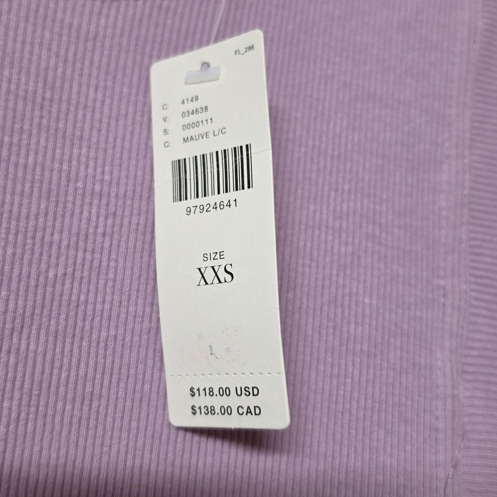 ANTHROPOLOGIE Daily Practice The Bowline Tiered Midi Dress Purple Size XXS NEW - Picture 8 of 13